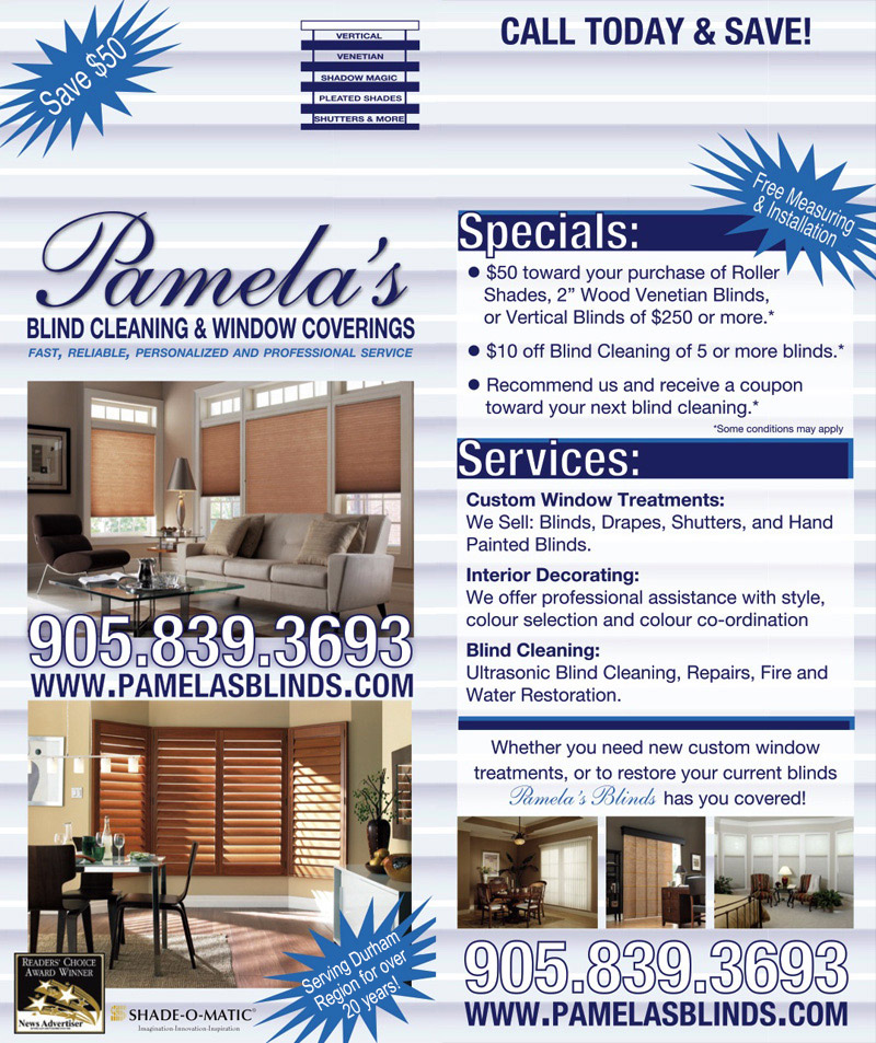 pam blinds doorhanger new images